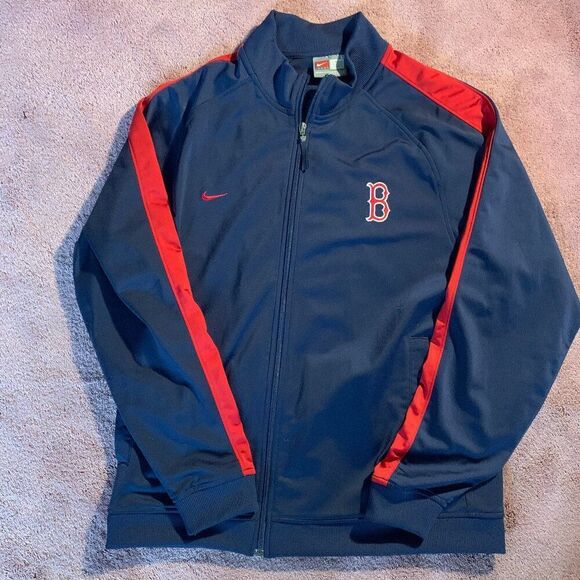 Vintage Nike Boston Red‎ Socks Jacket - Picture 1 of 4